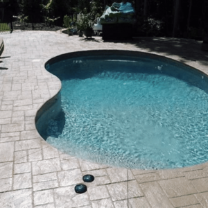 Stamped Concrete Pool Deck